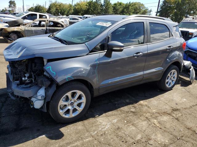 MAJ6P1UL3JC207679 - 2018 FORD ECOSPORT SE GRAY photo 1