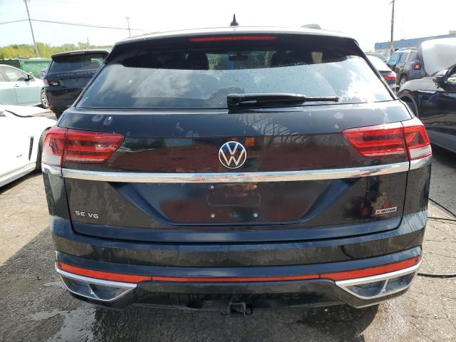 1V2NE2CA5MC201693 - 2021 VOLKSWAGEN ATLAS CROS SE შავი ფოტო 6