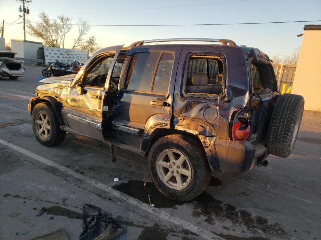 1J4GL58K97W573943 - 2007 JEEP LIBERTY LI BLUE photo 2