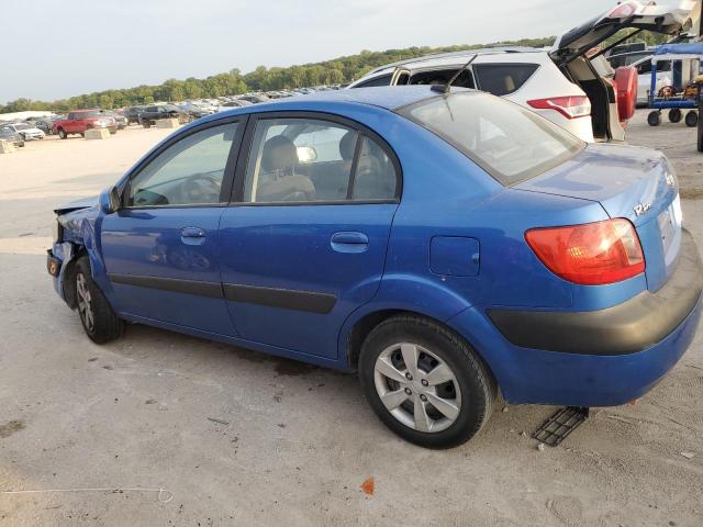 KNADE223396514339 - 2009 KIA RIO BASE BLUE photo 2