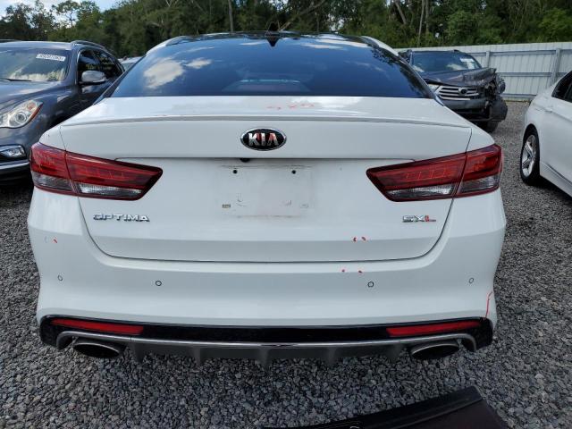 5XXGV4L26GG108295 - 2016 KIA OPTIMA SXL WHITE photo 6