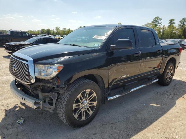 5TFEM5F18CX047988 - 2012 TOYOTA TUNDRA CREWMAX SR5 BLACK photo 1