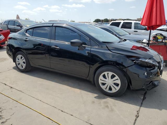 3N1CN8DV5NL861240 - 2022 NISSAN VERSA S BLACK photo 4