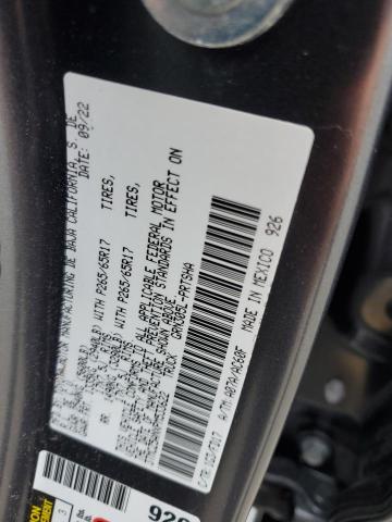 3TMCZ5ANXPM533622 - 2023 TOYOTA TACOMA DOUBLE CAB CHARCOAL photo 12