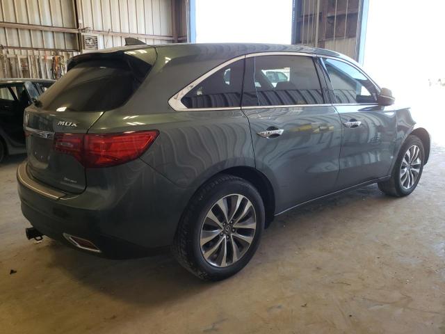 5FRYD4H43EB043731 - 2014 ACURA MDX TECHNOLOGY GRAY photo 3