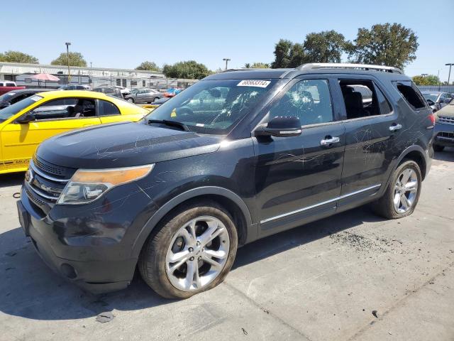 1FM5K7F81DGC01081 - 2013 FORD EXPLORER LIMITED BLACK photo 1