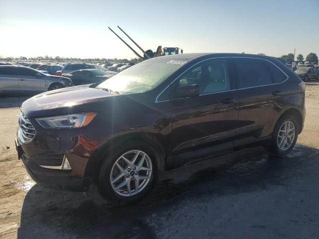 2FMPK3J93MBA14160 - 2021 FORD EDGE SEL PURPLE photo 1