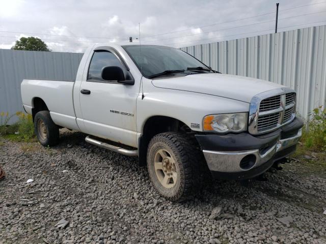 3D7KS26D45G732133 - 2005 DODGE RAM 2500 ST WHITE photo 4