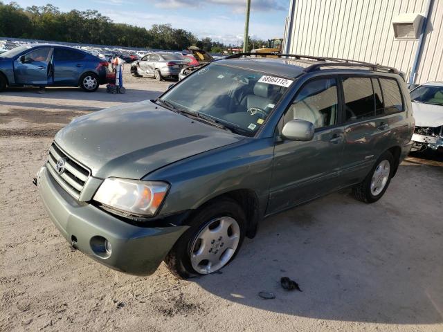 JTEDP21A970138836 - 2007 TOYOTA HIGHLANDER SPORT GRAY photo 1