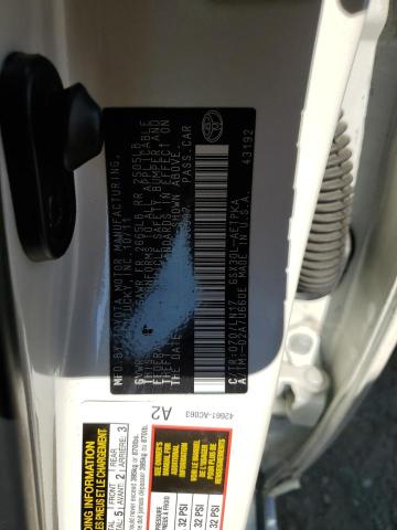 4T1BK3DB4BU436387 - 2011 TOYOTA AVALON BASE 白色 照片 12