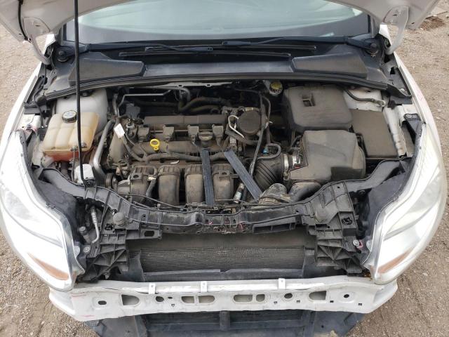 1FAHP3N25CL261689 - 2012 FORD FOCUS TITANIUM WHITE photo 11