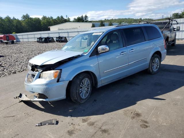 2C4RC1CG8DR622838 - 2013 CHRYSLER TOWN & COU TOURING L BLUE photo 1