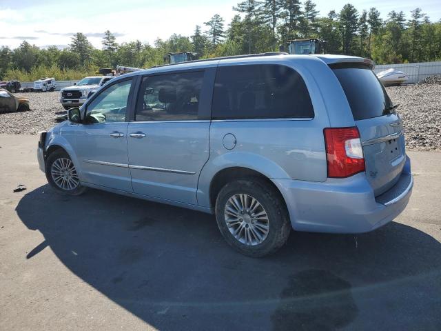 2C4RC1CG8DR622838 - 2013 CHRYSLER TOWN & COU TOURING L BLUE photo 2