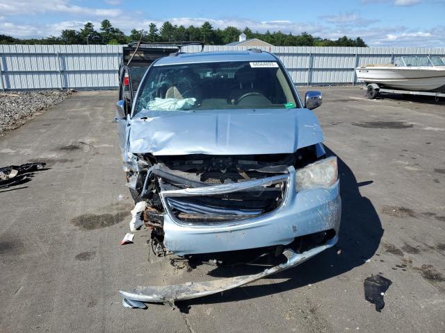 2C4RC1CG8DR622838 - 2013 CHRYSLER TOWN & COU TOURING L BLUE photo 5