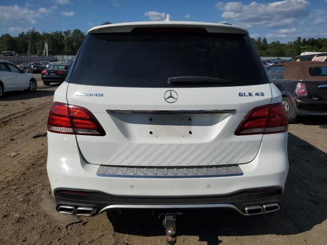 4JGDA6EB3HA906205 - 2017 MERCEDES-BENZ GLE 43 AMG WHITE photo 6