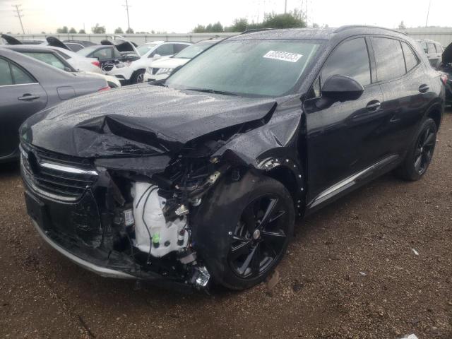 LRBFZPR40MD190863 - 2021 BUICK ENVISION ESSENCE BLACK photo 1