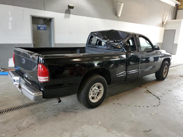 1B7GL22X1YS508067 - 2000 DODGE DAKOTA BLACK photo 3