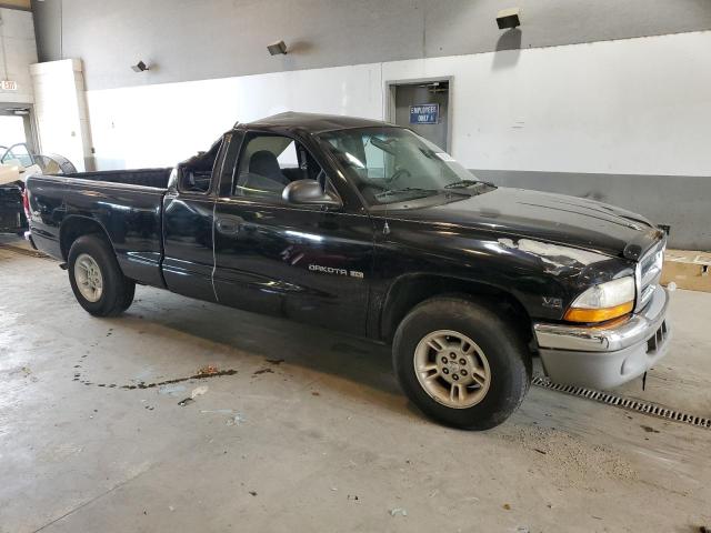 1B7GL22X1YS508067 - 2000 DODGE DAKOTA BLACK photo 4