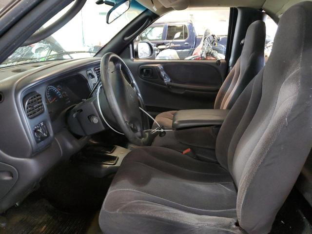 1B7GL22X1YS508067 - 2000 DODGE DAKOTA BLACK photo 7