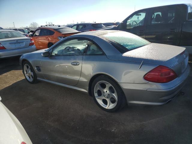 WDBSK75F15F095860 - 2005 MERCEDES-BENZ SL 500 SILVER photo 2