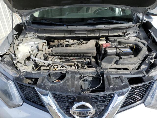 KNMAT2MV6GP676483 - 2016 NISSAN ROGUE S SILVER photo 12