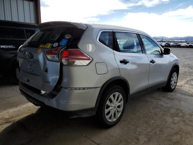 KNMAT2MV6GP676483 - 2016 NISSAN ROGUE S SILVER photo 3