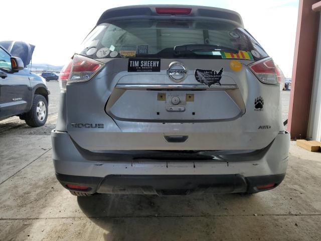 KNMAT2MV6GP676483 - 2016 NISSAN ROGUE S SILVER photo 6