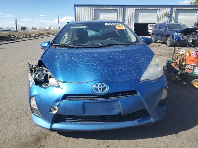 JTDKDTB38C1522086 - 2012 TOYOTA PRIUS C BLUE photo 5