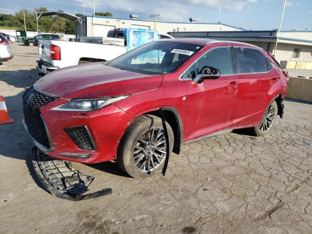 2T2SZMDA1NC309090 - 2022 LEXUS RX 350 F-SPORT RED photo 1