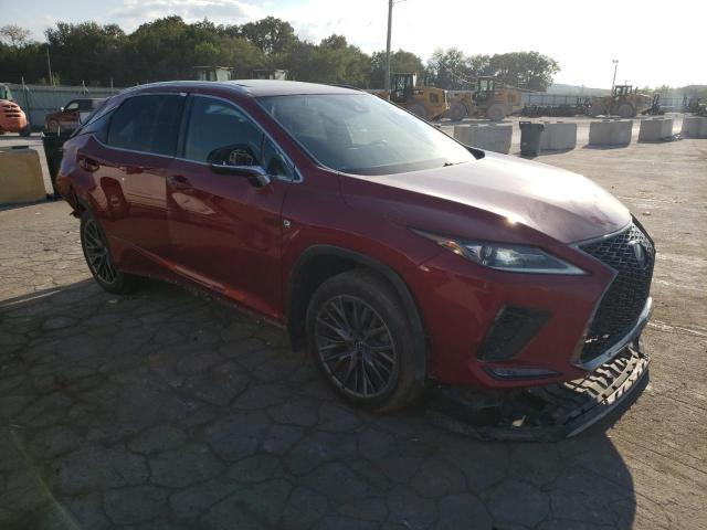 2T2SZMDA1NC309090 - 2022 LEXUS RX 350 F-SPORT RED photo 4