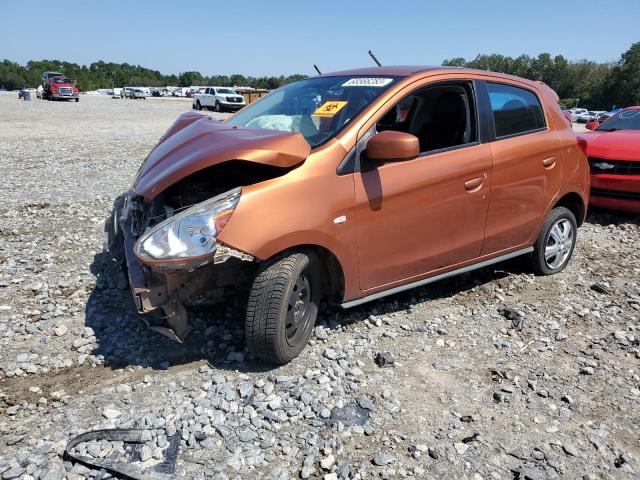 ML32A3HJ0JH004656 - 2018 MITSUBISHI MIRAGE ES ORANGE photo 1