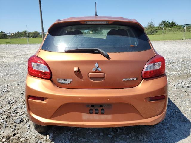 ML32A3HJ0JH004656 - 2018 MITSUBISHI MIRAGE ES ORANGE photo 6