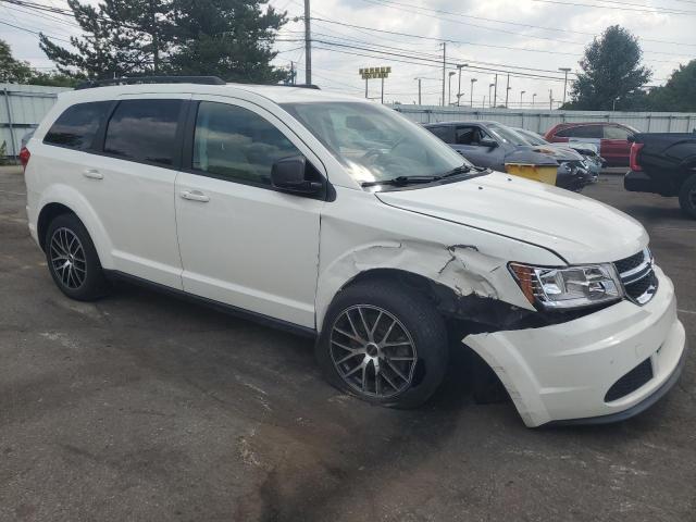 3C4PDCAB6ET141332 - 2014 DODGE JOURNEY SE WHITE photo 4