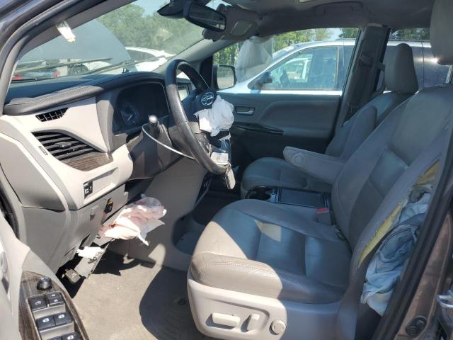 5TDYZ3DC9JS924854 - 2018 TOYOTA SIENNA XLE GRAY photo 7