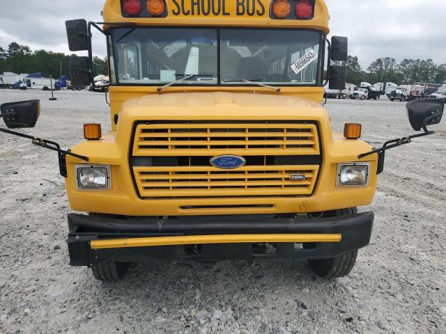 1FDXJ75C6PVA08555 - 1993 FORD BUS CHASSI B700F YELLOW photo 9