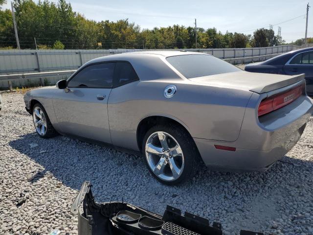 2C3CDYAGXEH111190 - 2014 DODGE CHALLENGER SXT SILVER photo 2