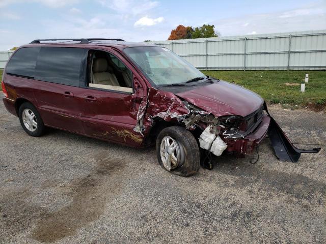 2FMZA52297BA02897 - 2007 FORD FREESTAR SEL MAROON photo 4