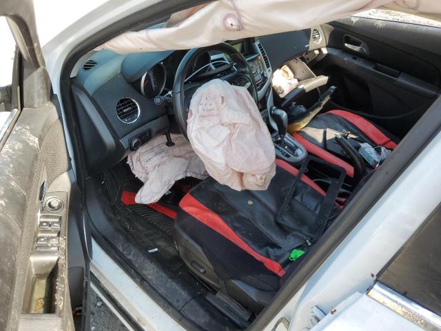 1G1PF5S91B7172823 - 2011 CHEVROLET CRUZE LT WHITE photo 8