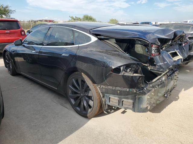 5YJSA1E2XHF229966 - 2017 TESLA MODEL S BLACK photo 2