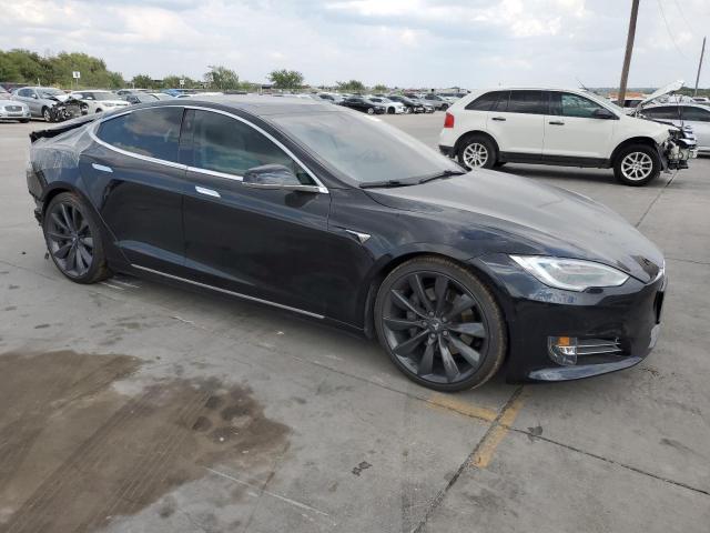 5YJSA1E2XHF229966 - 2017 TESLA MODEL S BLACK photo 4