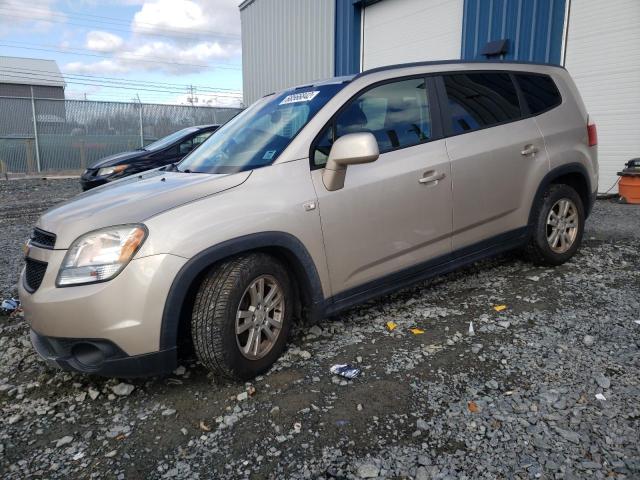 KL77P2EM4CK573443 - 2012 CHEVROLET ORLANDO LT TAN photo 1