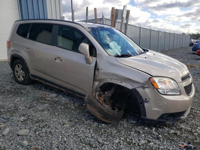 KL77P2EM4CK573443 - 2012 CHEVROLET ORLANDO LT TAN photo 4