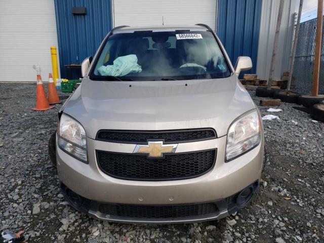 KL77P2EM4CK573443 - 2012 CHEVROLET ORLANDO LT TAN photo 5