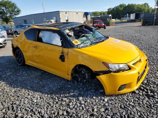 JTKJF5C73C3028184 - 2012 TOYOTA SCION TC 黄色 照片 4