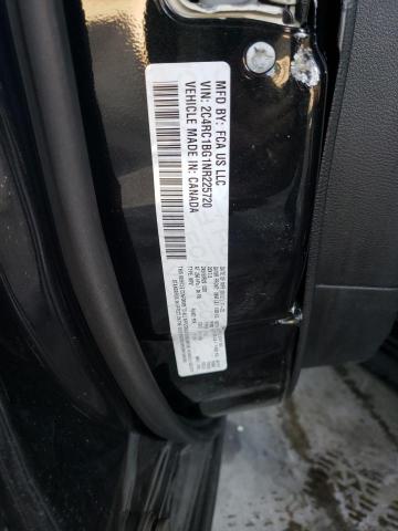 2C4RC1BG1NR225720 - 2022 CHRYSLER PACIFICA TOURING L შავი ფოტო 13