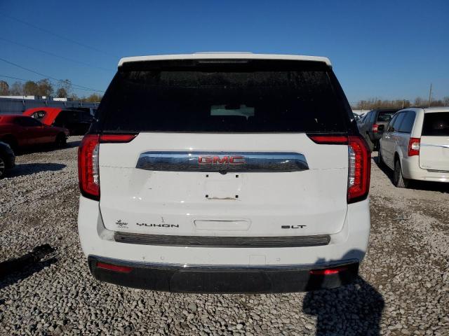 1GKS2GKD4MR385631 - 2021 GMC YUKON XL K1500 SLT WHITE photo 6