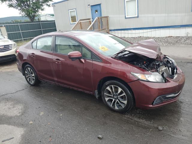 2HGFB2F81EH557307 - 2014 HONDA CIVIC EX MAROON photo 4