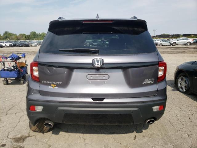 5FNYF8H00LB018914 - 2020 HONDA PASSPORT ELITE GRAY photo 6