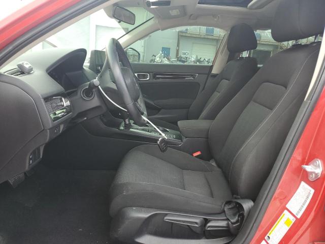 2HGFE1F79NH304339 - 2022 HONDA CIVIC EX RED photo 7