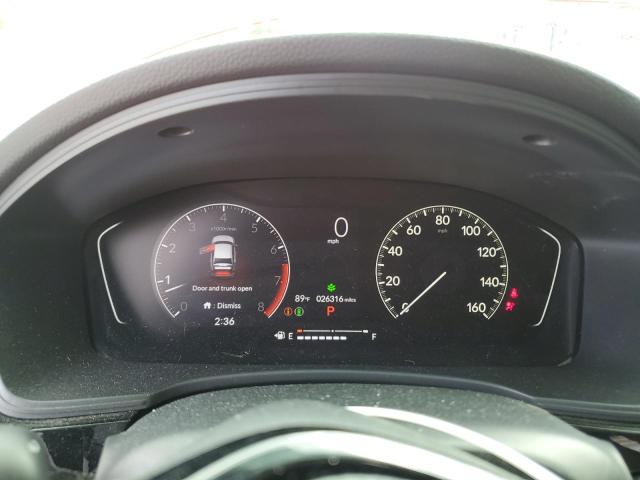 2HGFE1F79NH304339 - 2022 HONDA CIVIC EX RED photo 9